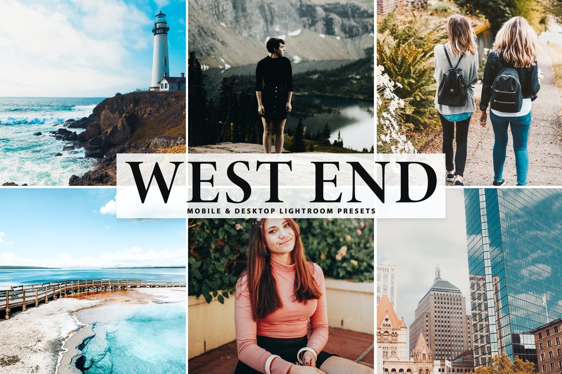 West End Mobile & Desktop Lightroom Presets