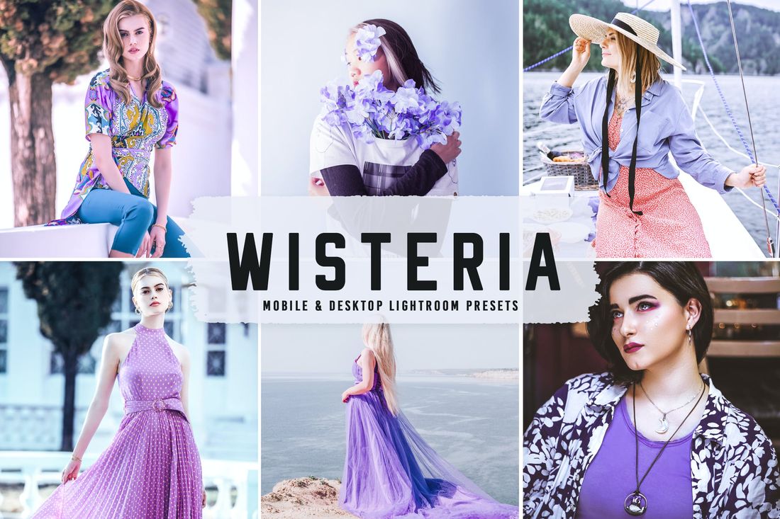 Wisteria Mobile & Desktop Lightroom Presets