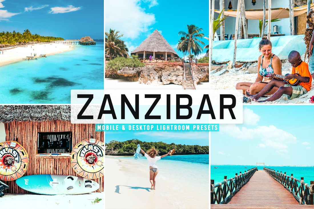 Zanzibar Mobile & Desktop Lightroom Presets