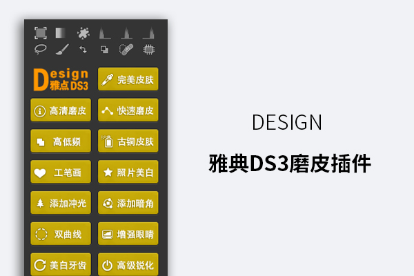 雅点DS3 PS商业婚纱照修图插件