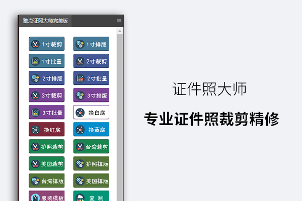 雅点证照大师完美扩展面版