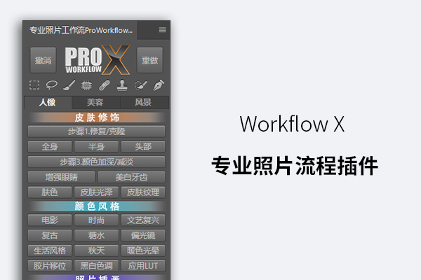 Style My Pic Pro Workflow X 专业照片流程插件